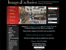 Tablet Screenshot of imageexclusive.com